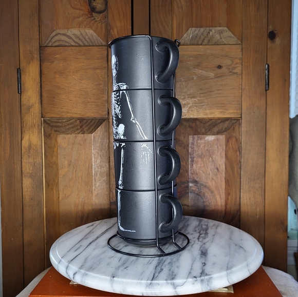 Skeleton Mug Set - Picture 3 of 9